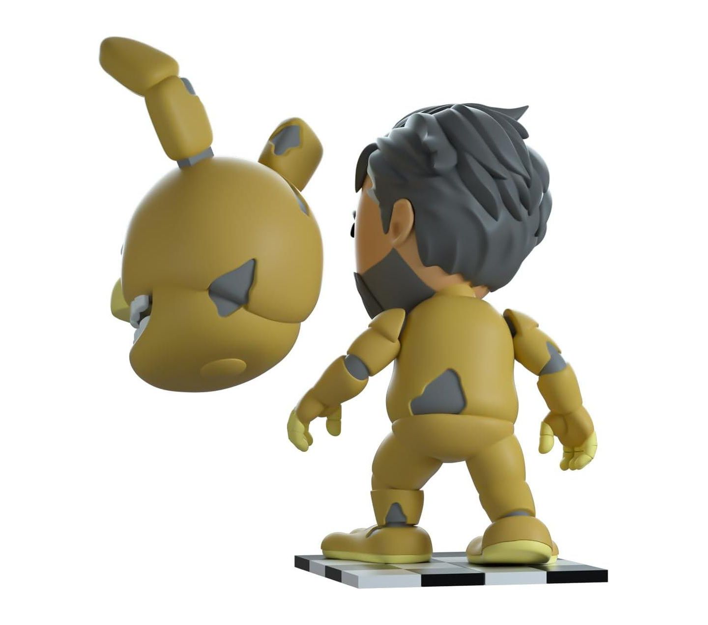 Детская фигурка Youtooz Yellow Rabbit Fnaf Movie Collection 5.4" Interchangeable-Head Vinyl Figure, 14 Years & Up — фото 4