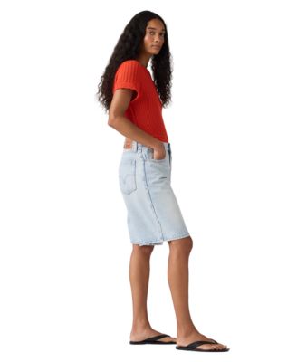 Women's Mid-Rise Baggy Shorts
