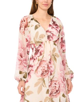 Women's V-Neck Maxi Dress