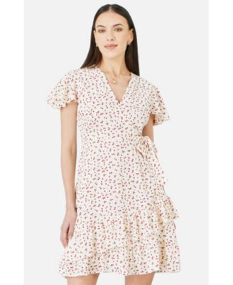 Women's White Wrap Dresses | Macy's