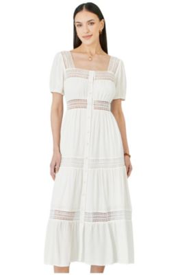 Women's White Midi Dresses | Macy's