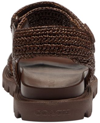 Women's Brynn Raffia Round Toe Sandals