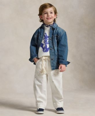 Boys' 2-7 Long-Sleeve Denim Jacket