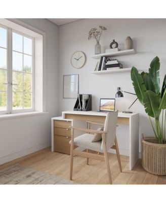 Desk and 3-Drawer Filling Cabinet