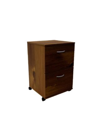 2-Drawer Essentials Rolling Filing Cabinet.