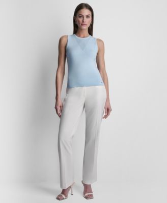 Women's Sleeveless V-Detailed Sweater