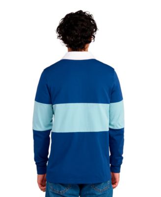 Men's Sport Rugby Polo Collared Shirt