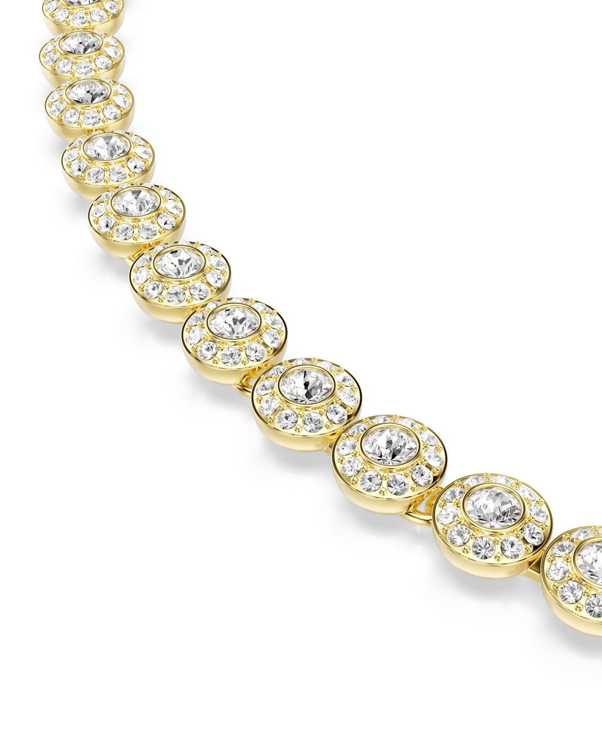 Swarovski Una Angelic Gold-Tone Plated Collar Necklaces