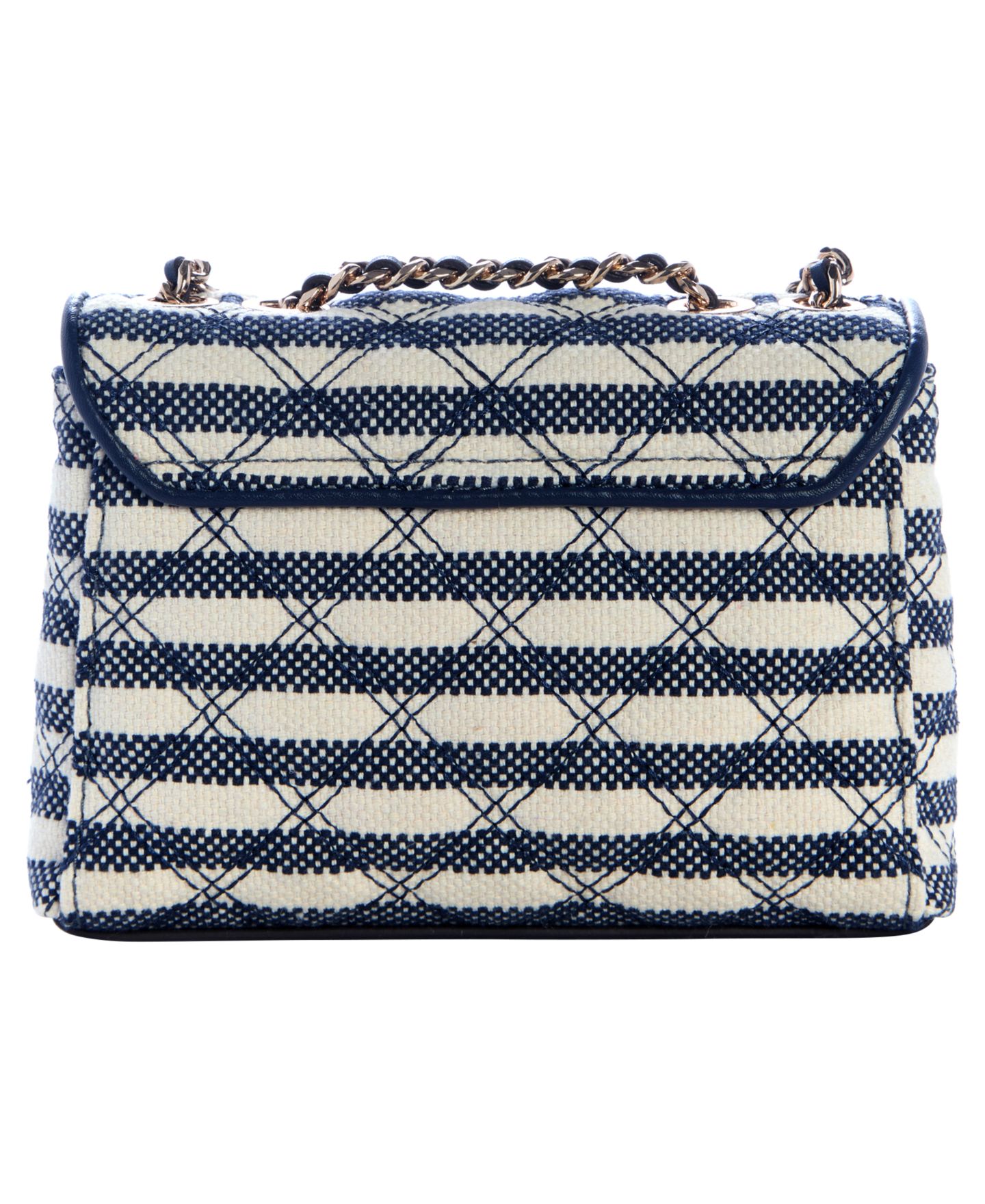 Женская сумка GUESS Giully Ii Mini 2 Compartment Flap, цвет: Синий — фото 2