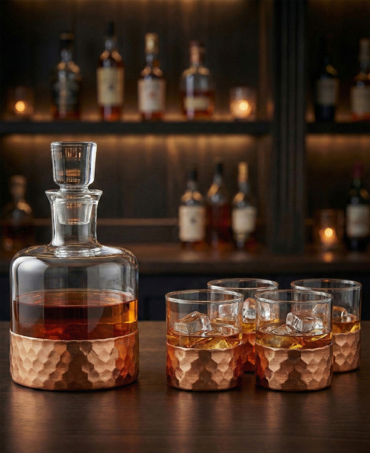 Daphne Decanter and Whiskey Glass Set