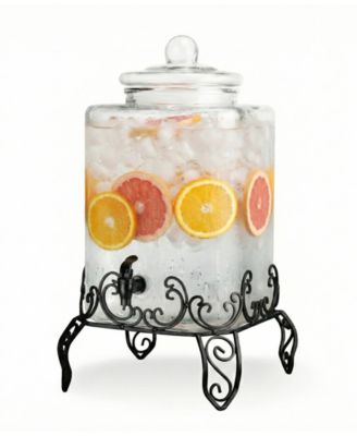 Homestead 2.5 Gallon Beverage Dispenser with Metal Stand