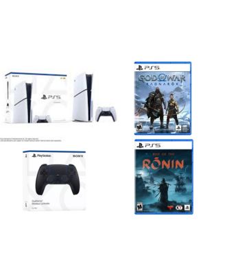 5 Slim Disc Bundle with an Extra DualSense Controller, God of War Ragnarok & Rise of the Ronin