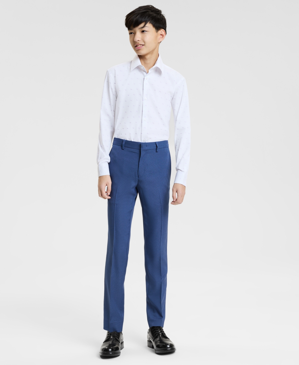 Kenneth Cole Reaction Boys' 8-20 Collared Dress Shirt