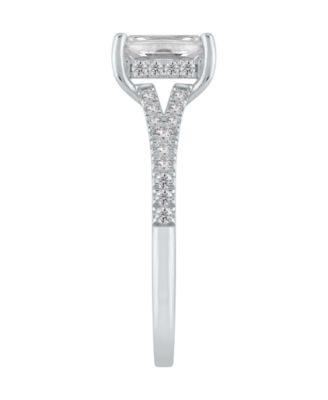 Certified Lab-Grown Diamond Engagement Ring (1-1/4 ct. t.w.) in 14k White Gold