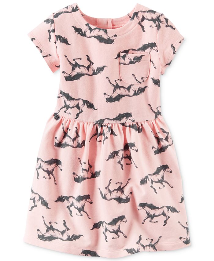 Carters pink outlet dress