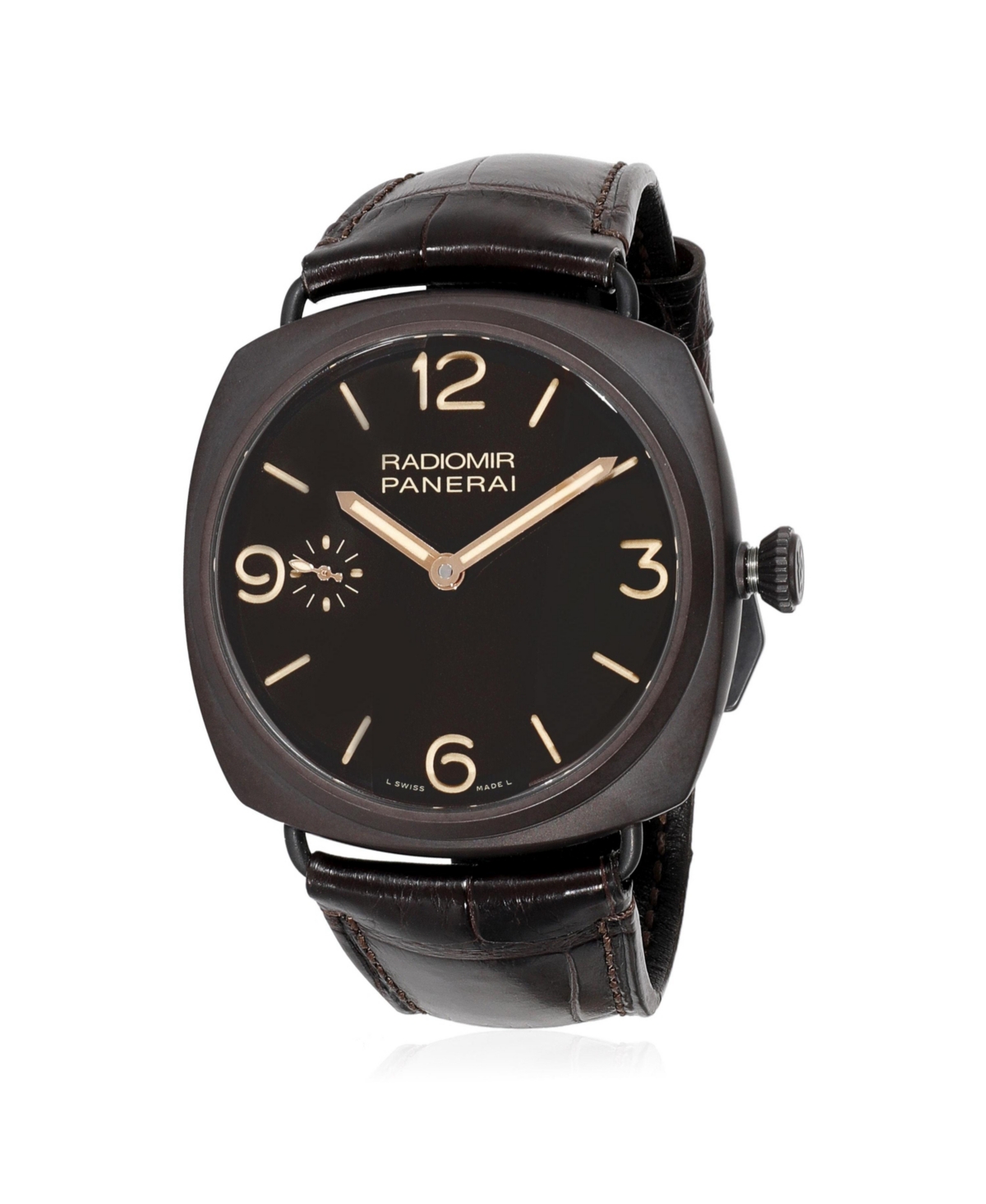 Pre-Owned Panerai Radiomir 3 Day PAM00504 Men's Watch in Composite