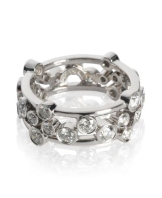 Tiffany & Co. Platinum Diamond Bubbles Ring