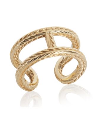 Hermes Yellow Gold  Chaine d'Ancre Danae Ring