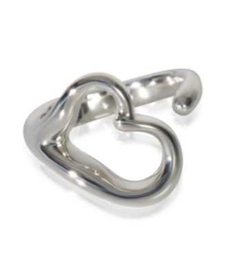 Sterling Elsa Peretti Open Heart Ring