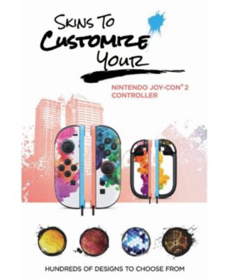 Kart World for Switch 2 and Sentriq Steering Wheel Set with MightySkins Joy-Con Controller Skin Code Bundle