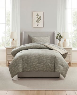 Luxury Soft Botanical Design 5-Pc. Comforter Set, Twin