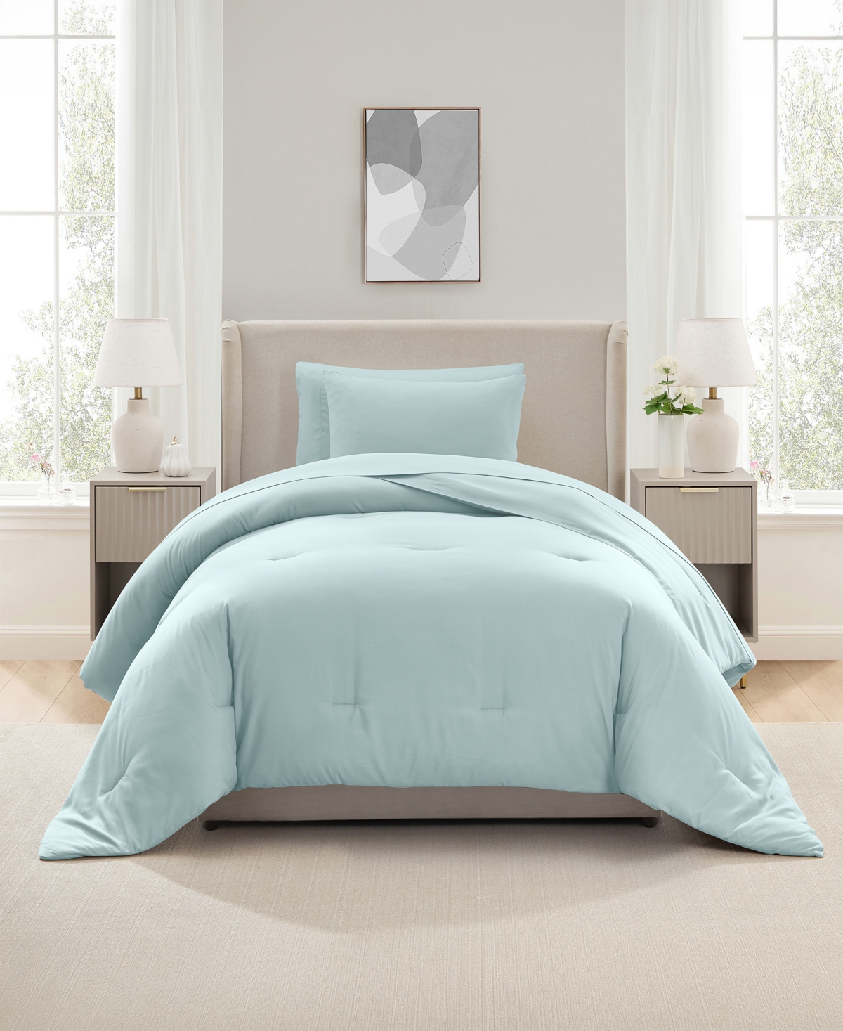 Nestl Luxury Soft Modern Design -Pc. Comforter Set