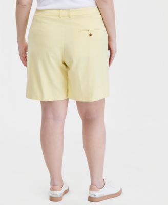 Trendy Plus Size Bermuda Shorts