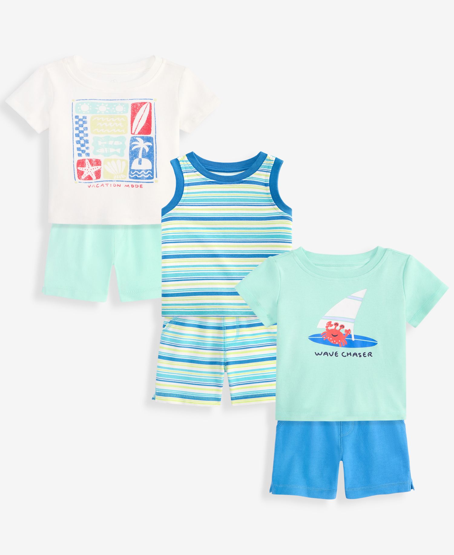 Baby Boys' 3M-24M Mix & Match Tops & Shorts