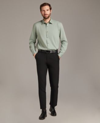 Men's Regular Fit Solid Dress Shirt