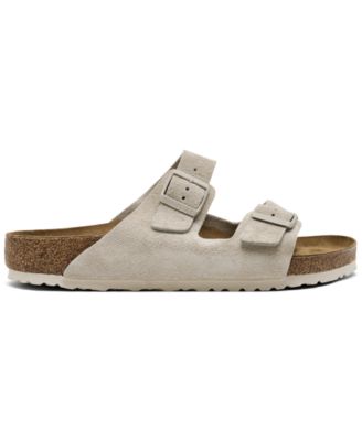 Men's Arizona Suede Leather Soft Footbed Sandals from Finish Line