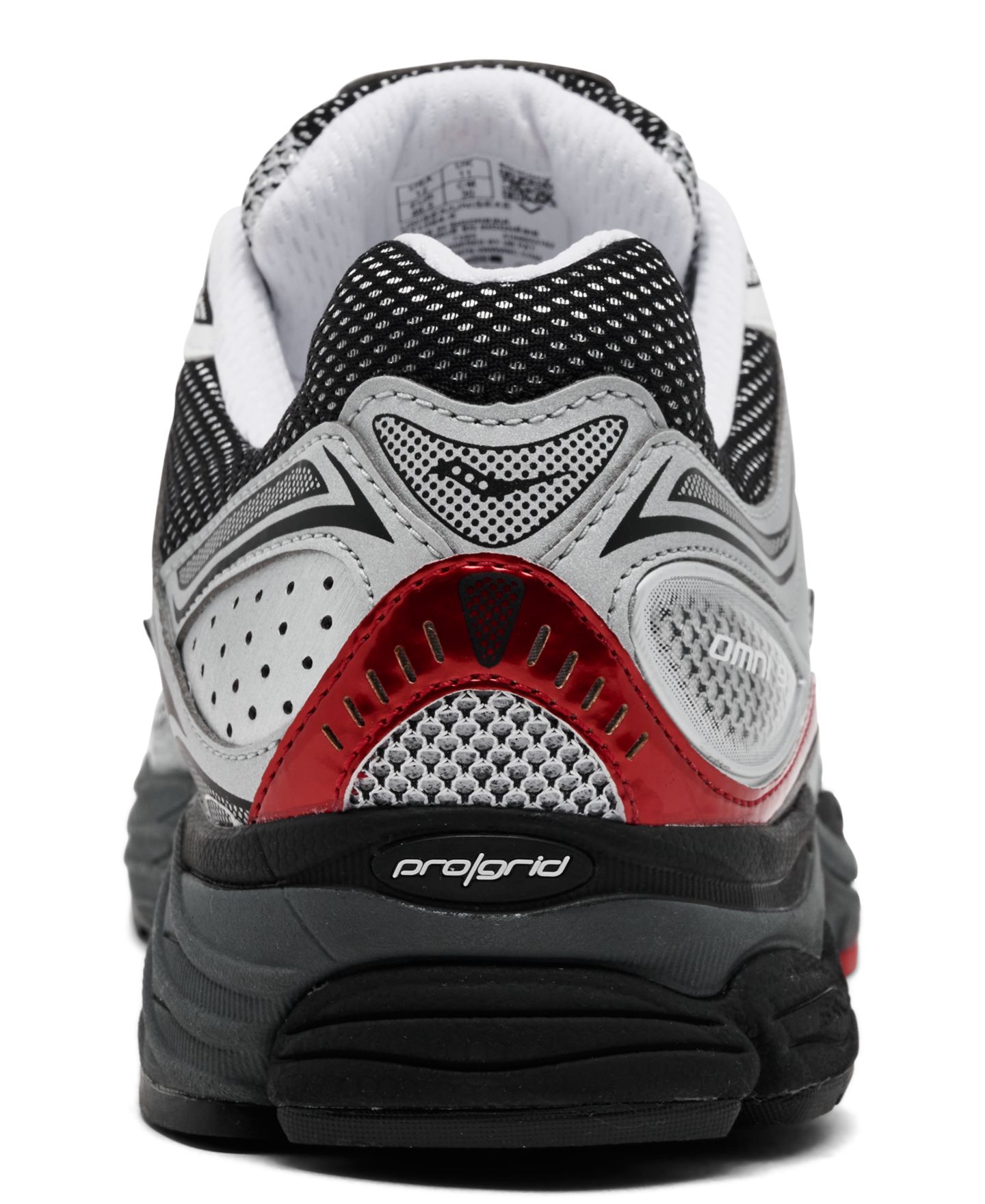 Повседневные кроссовки Saucony ProGrid Omni 9, цвет: Белый / Малиновый — фото 4