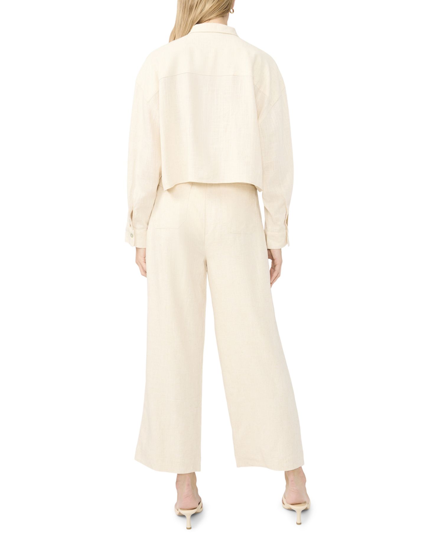 Women's Wide-Leg Ankle-Length Pants