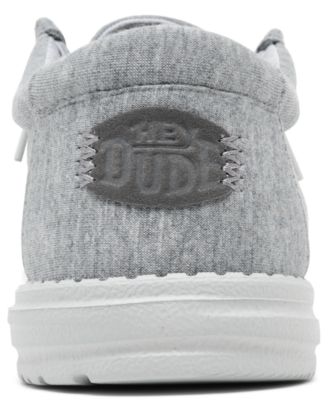 Men's Wally Stretch Jersey Slip-On Casual Moccasins from Finish Line