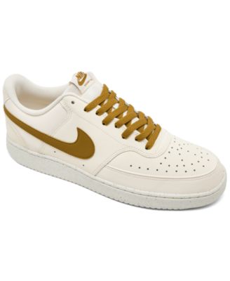 Men's Court Vision Low V2 Nubuck Casual Sneakers from Finish Line