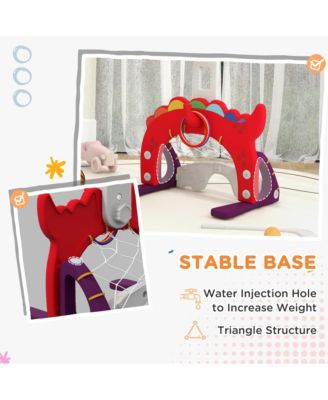 Kids Basketball Hoop, Adjustable Height 4.4-5 ft, 5 in 1 Design,