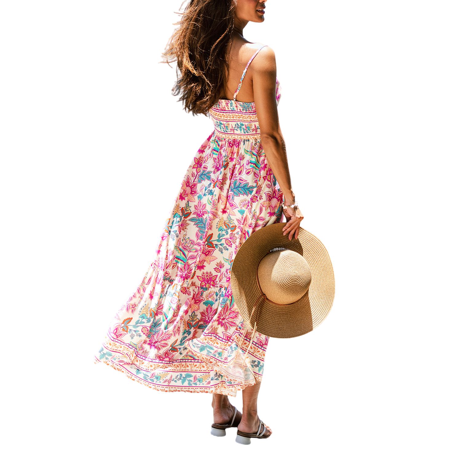 Women's Cherubim Paisley Maxi Beach Dress