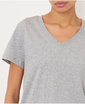 Women's Organic Cotton Essential V-Neck Tee