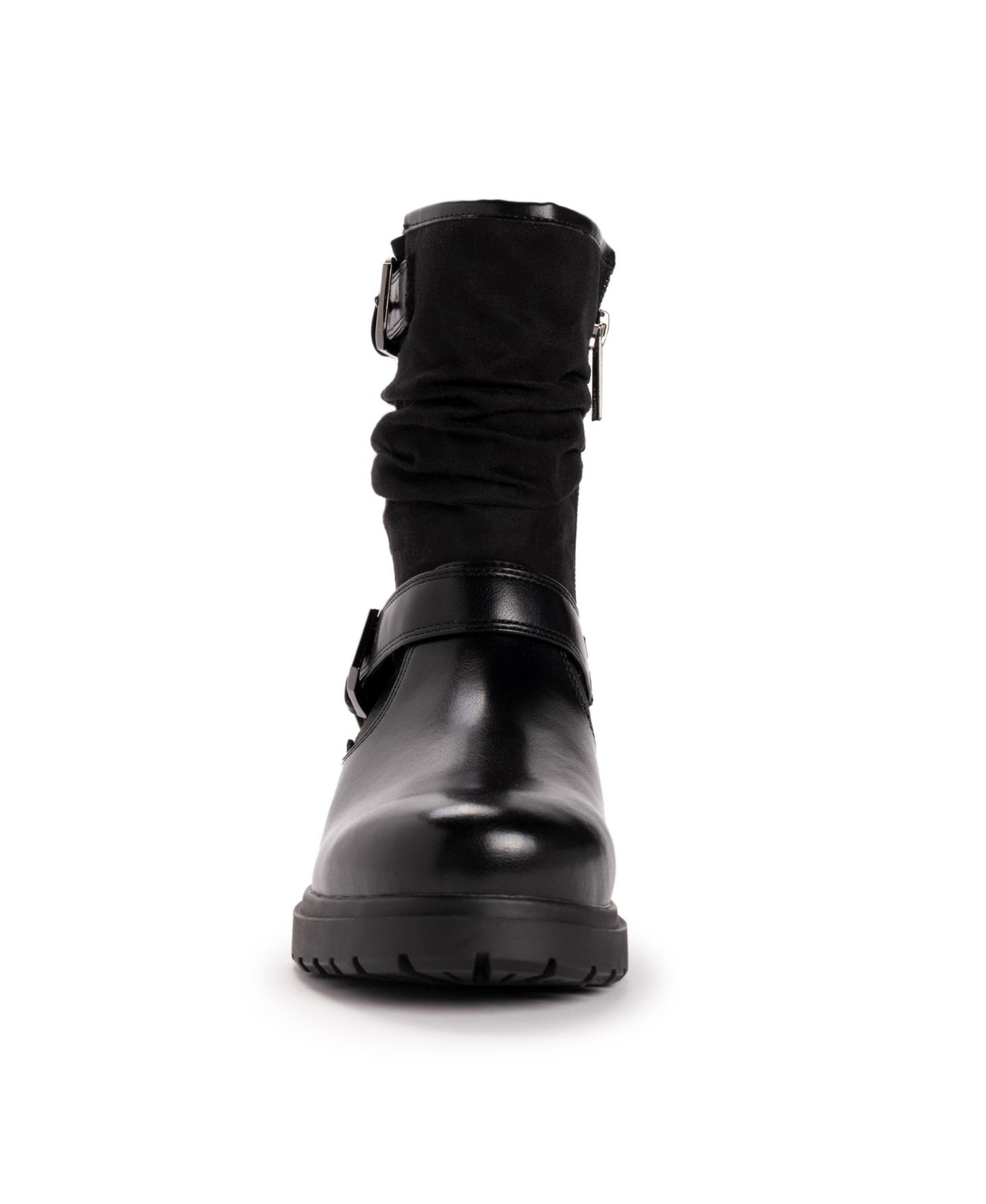 Женские ботинки MUK LUKS Scarlett Sabrina Boots Wide, цвет: Чёрный — фото 4