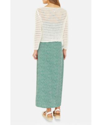 Women's Crochet Cotton Twisted Bolero Top