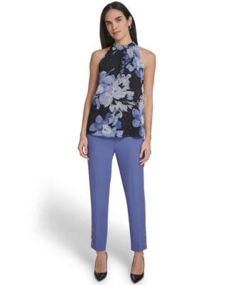 Women's Novelty Halter Neck Top