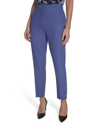 Women's Mid-Rise Slim-Leg Pants