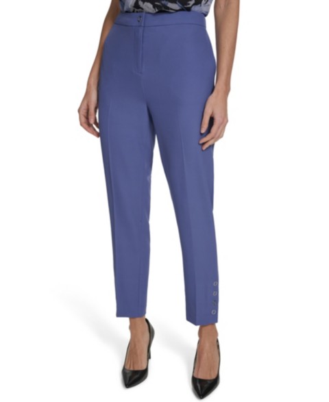 Женские брюки Calvin Klein Women's Mid-Rise Slim-Leg Pants