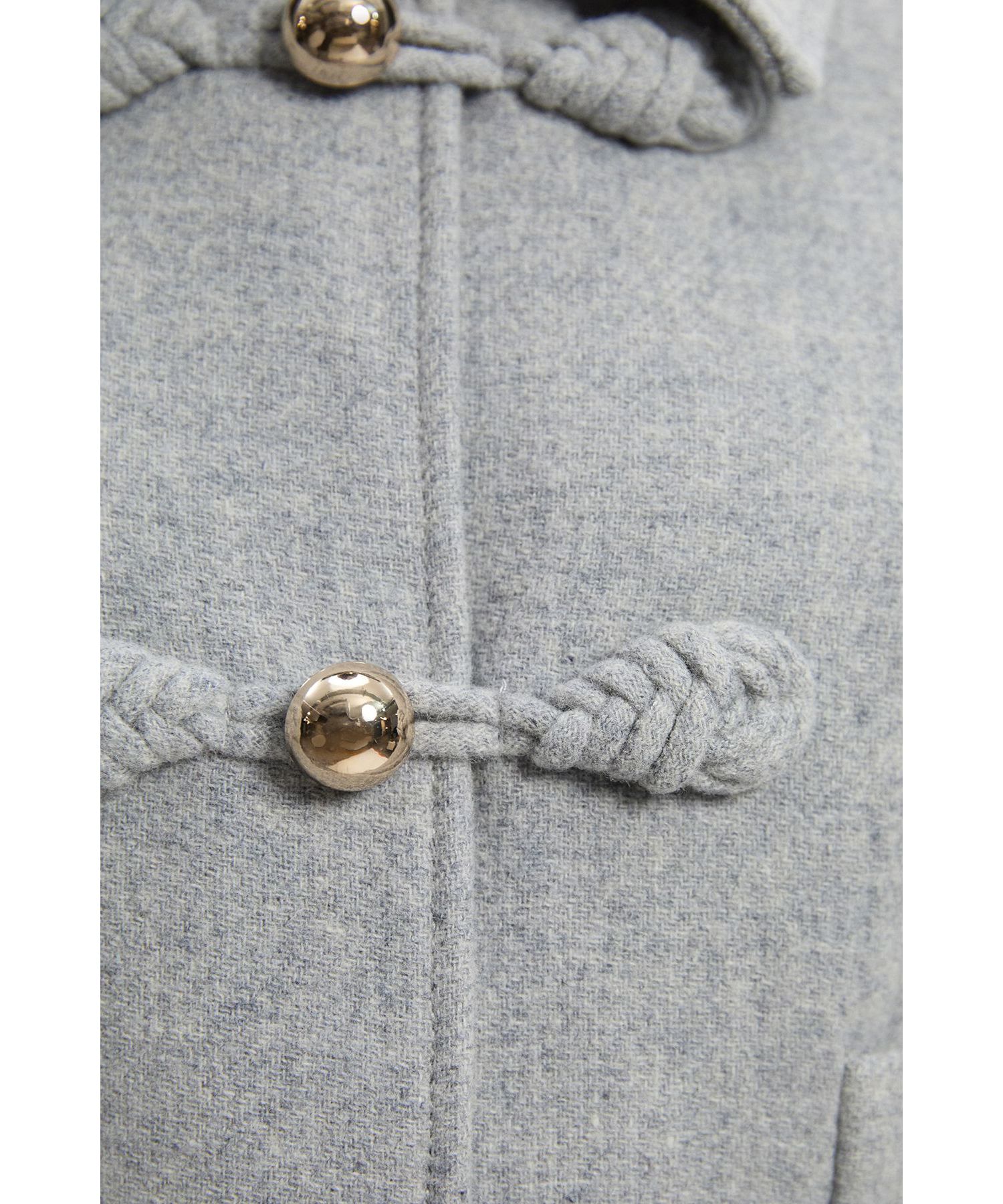 Women's Tailored Knot Detail Midi Coat