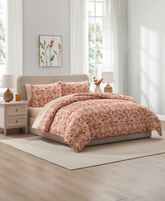 Luxury Soft Biomorphic Design 7-Pc. Comforter Set, Queen