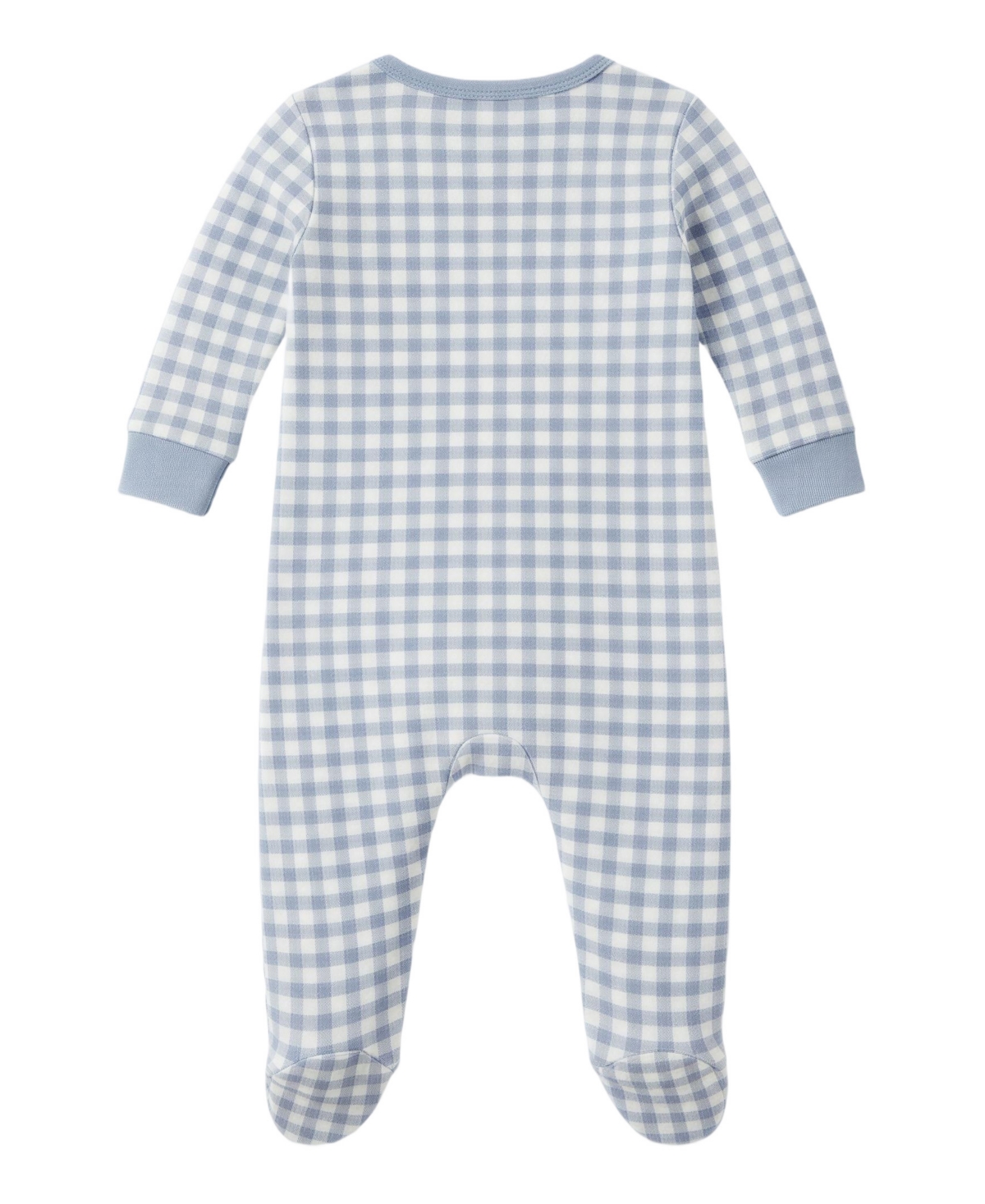 Disney Baby Boys' Mickey Check Pattern Sleep and Play Coverall