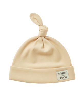 Baby Boys' or Baby Girls' Winnie the Pooh Crewneck Sleep & Play Coverall and Hat, 2-Piece Set