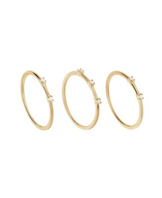 3-Pc. Cubic Zirconia Stackable Ring Set