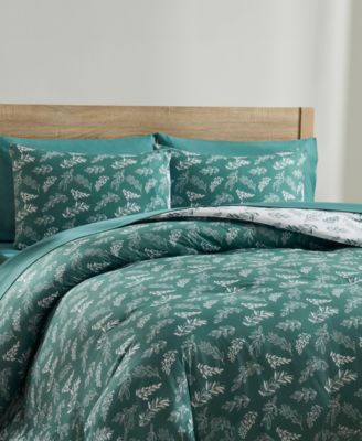 Luxury Soft Botanical Design 7-Pc. Comforter Set, Queen