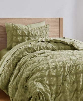 Luxury Soft Seersucker Design 5-Pc. Comforter Set, Twin/Twin XL