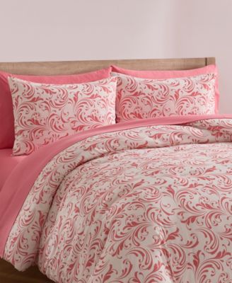 Luxury Soft Biomorphic Design 7-Pc. Comforter Set, Queen